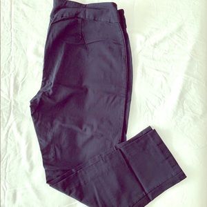 Attyre New York Woman Ankle Pants Navy 18W